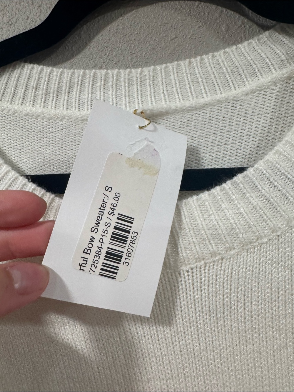 NWT Colorful Bow Knot Sweater - Picture 2 of 7